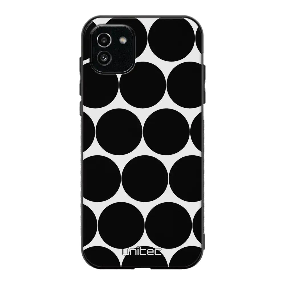 Samsung Galaxy A03 pallo suojakuoret - Musta Pallo - Ei