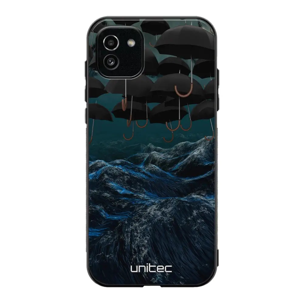Samsung Galaxy A03 suojakuoret - Umbrella Storm - Ei