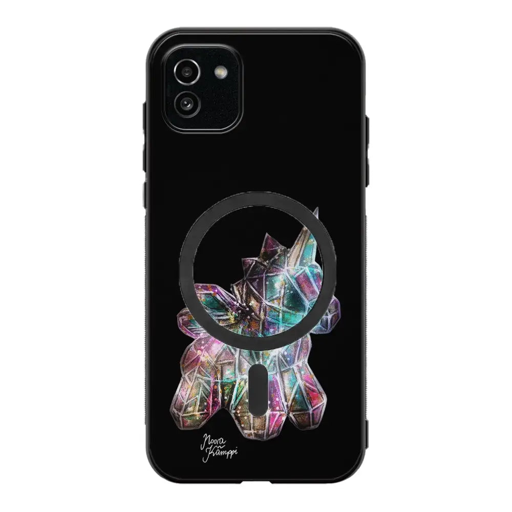 Samsung Galaxy A03 unicorn suojakuoret - Musta - Noora Kämppi