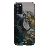 Samsung Galaxy A03s luonnon lumo suojakuoret - Runaway - Noora Kämppi