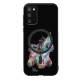 Samsung Galaxy A03s unicorn suojakuoret - Musta - Noora Kämppi