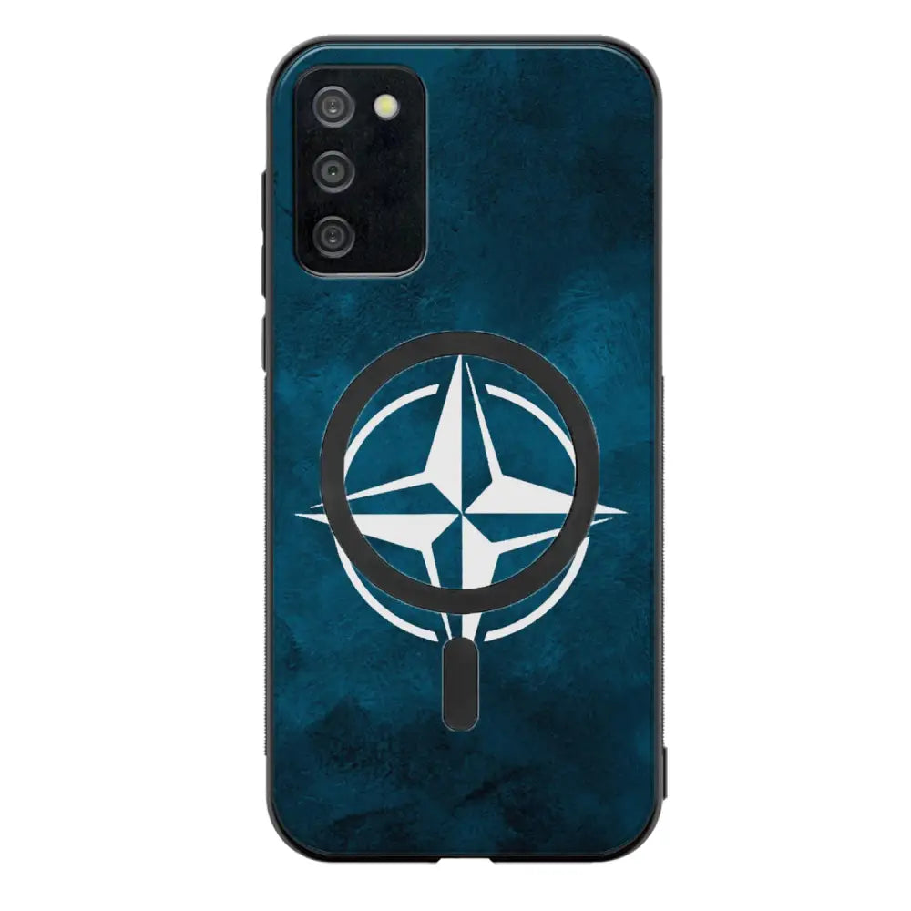 Samsung Galaxy A03s unicorn suojakuoret - Sininen - Noora Kämppi