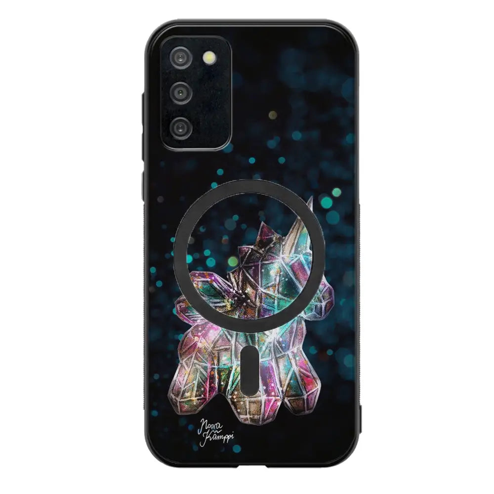 Samsung Galaxy A03s unicorn suojakuoret - Sininen - Noora Kämppi