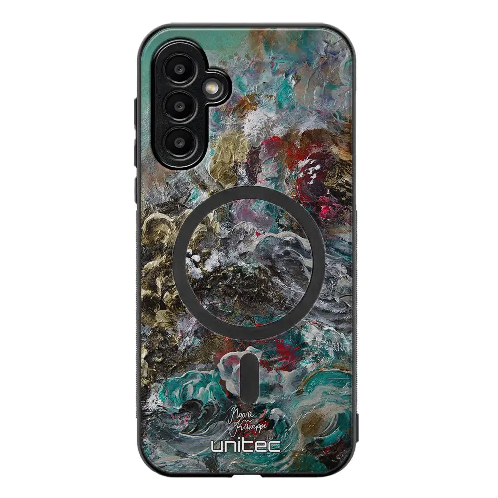 Samsung Galaxy A04s modern art suojakuoret - Heart Knows - Noora Kämppi