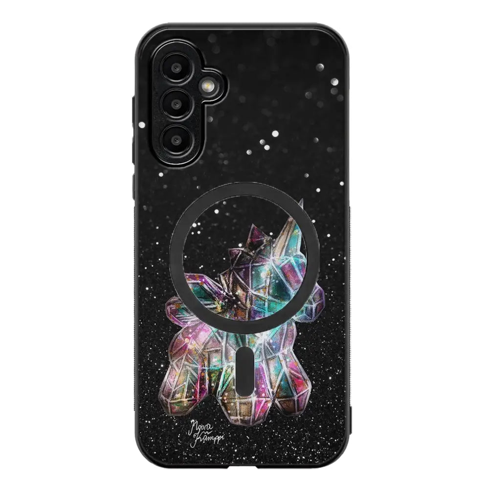 Samsung Galaxy A04s unicorn suojakuoret - Valkoinen - Noora Kämppi