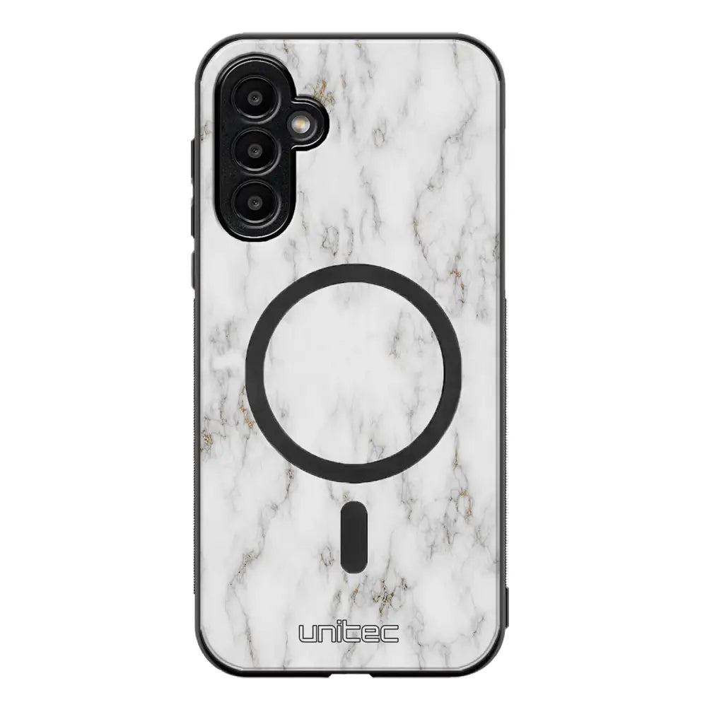 Samsung Galaxy A05s marmori suojakuoret - White Marble