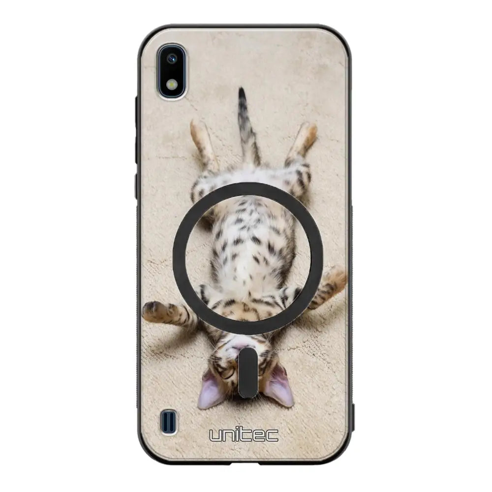 Samsung Galaxy A10 kissa suojakuoret - Relaxing Cat