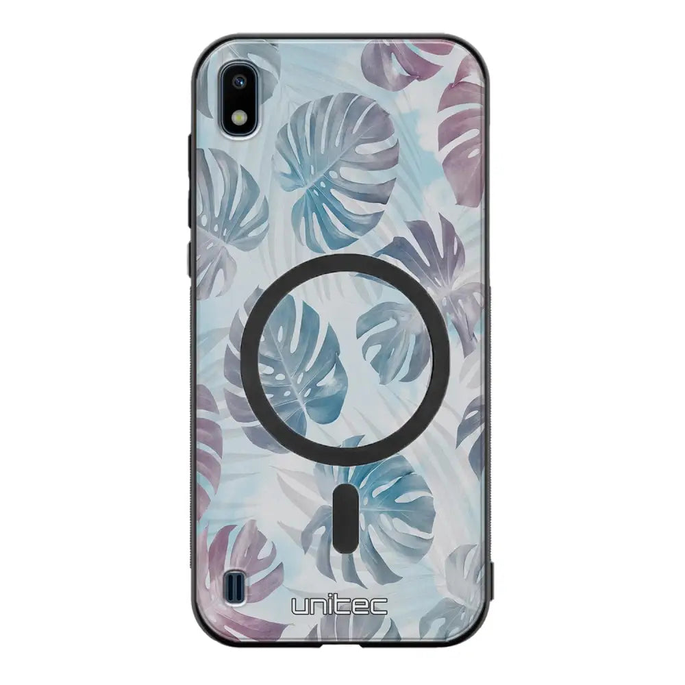 Samsung Galaxy A10 kukka suojakuoret - Monstera Texture