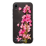 Samsung Galaxy A10 kukka suojakuoret - Pink Flowers - Ei