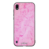 Samsung Galaxy A10 marmori suojakuoret - Light Pink Marble - Ei