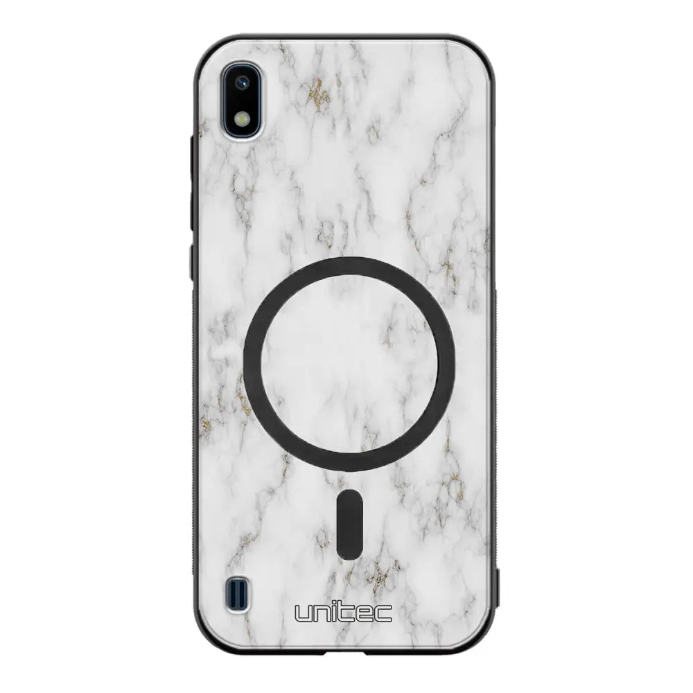 Samsung Galaxy A10 marmori suojakuoret - White Marble