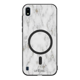 Samsung Galaxy A10 marmori suojakuoret - White Marble