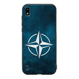 Samsung Galaxy A10 nato suojakuoret - Sininen - Ei