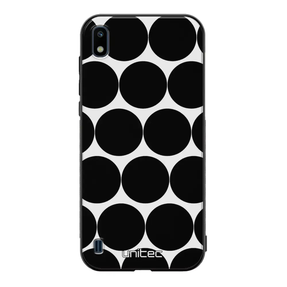 Samsung Galaxy A10 pallo suojakuoret - Musta Pallo - Ei