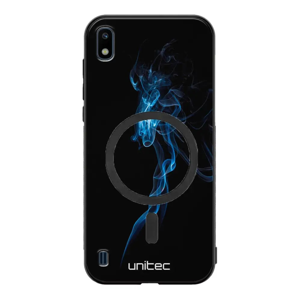 Samsung Galaxy A10 suojakuoret - Blue Smoke On Black