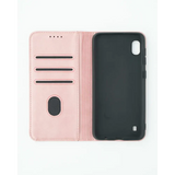 Samsung Galaxy A10 Unitec Lompakko Suojakotelo Ruusukulta