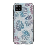Samsung Galaxy A12 kukka suojakuoret - Monstera Texture - Ei