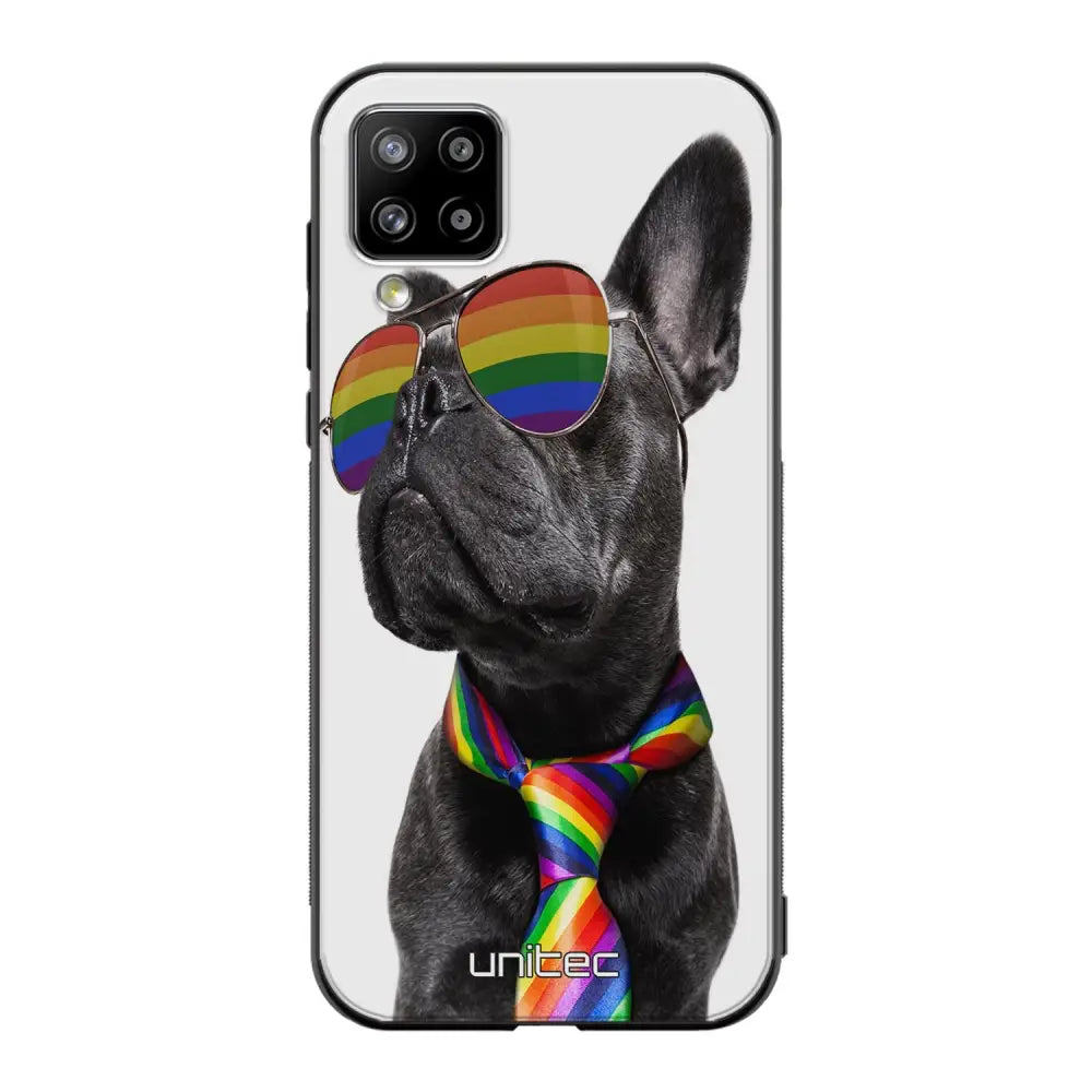 Samsung Galaxy A12 pride suojakuoret - Pride Dog - Ei