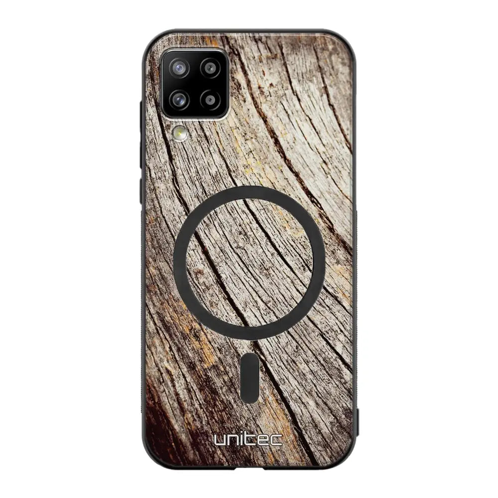 Samsung Galaxy A12 suojakuoret - Wooden Stump