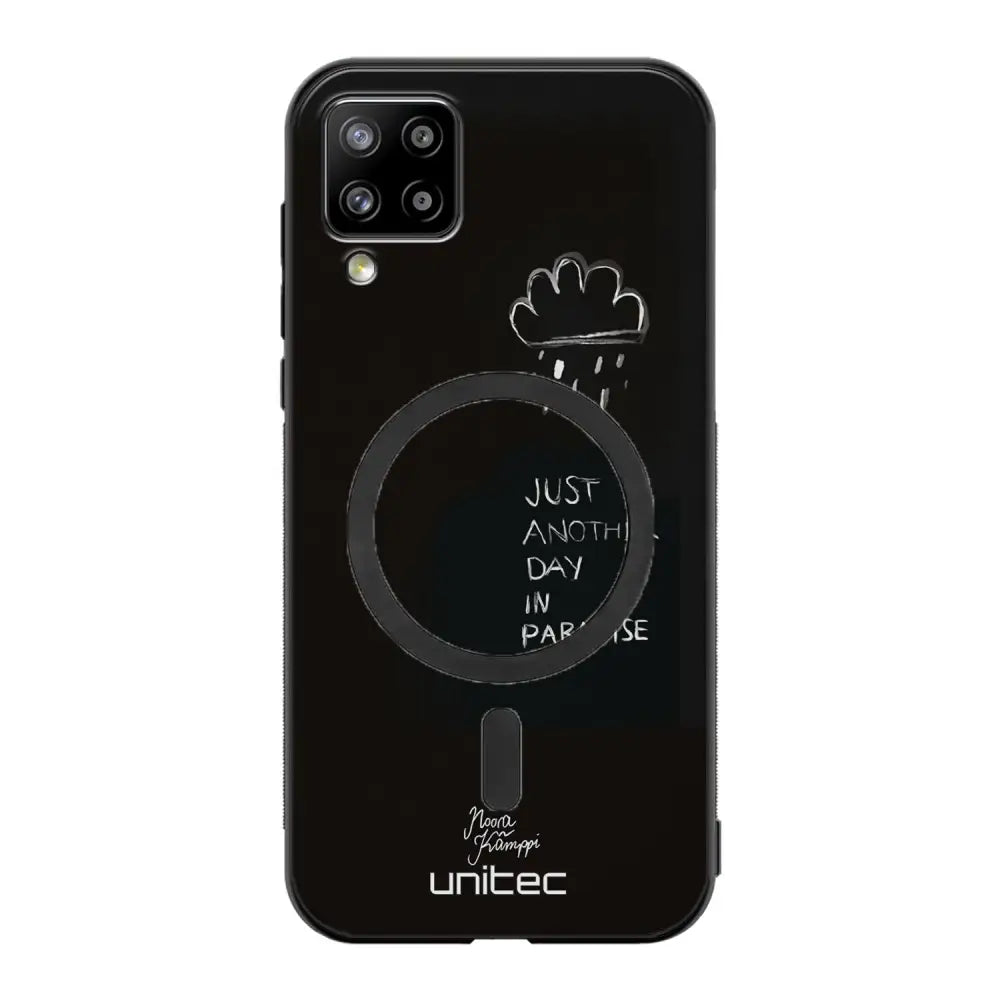 Samsung Galaxy A12 surrealistic sadness suojakuoret - Just Another Day - Noora Kämppi