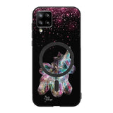 Samsung Galaxy A12 unicorn suojakuoret - Pinkki - Noora Kämppi