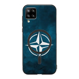 Samsung Galaxy A12 unicorn suojakuoret - Sininen - Noora Kämppi