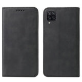 Samsung Galaxy A12 Unitec Lompakko Suojakotelo Musta