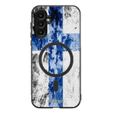 Samsung Galaxy A14 suojakuoret - Painted Finnish Flag