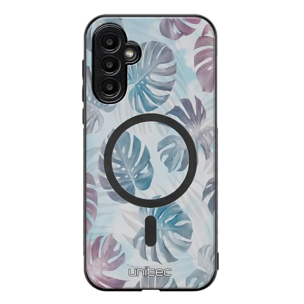 Samsung Galaxy A15 kukka suojakuoret - Monstera Texture