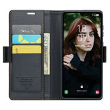 Samsung Galaxy A15 Lompakko suojakotelo RFID - Musta - CaseMe