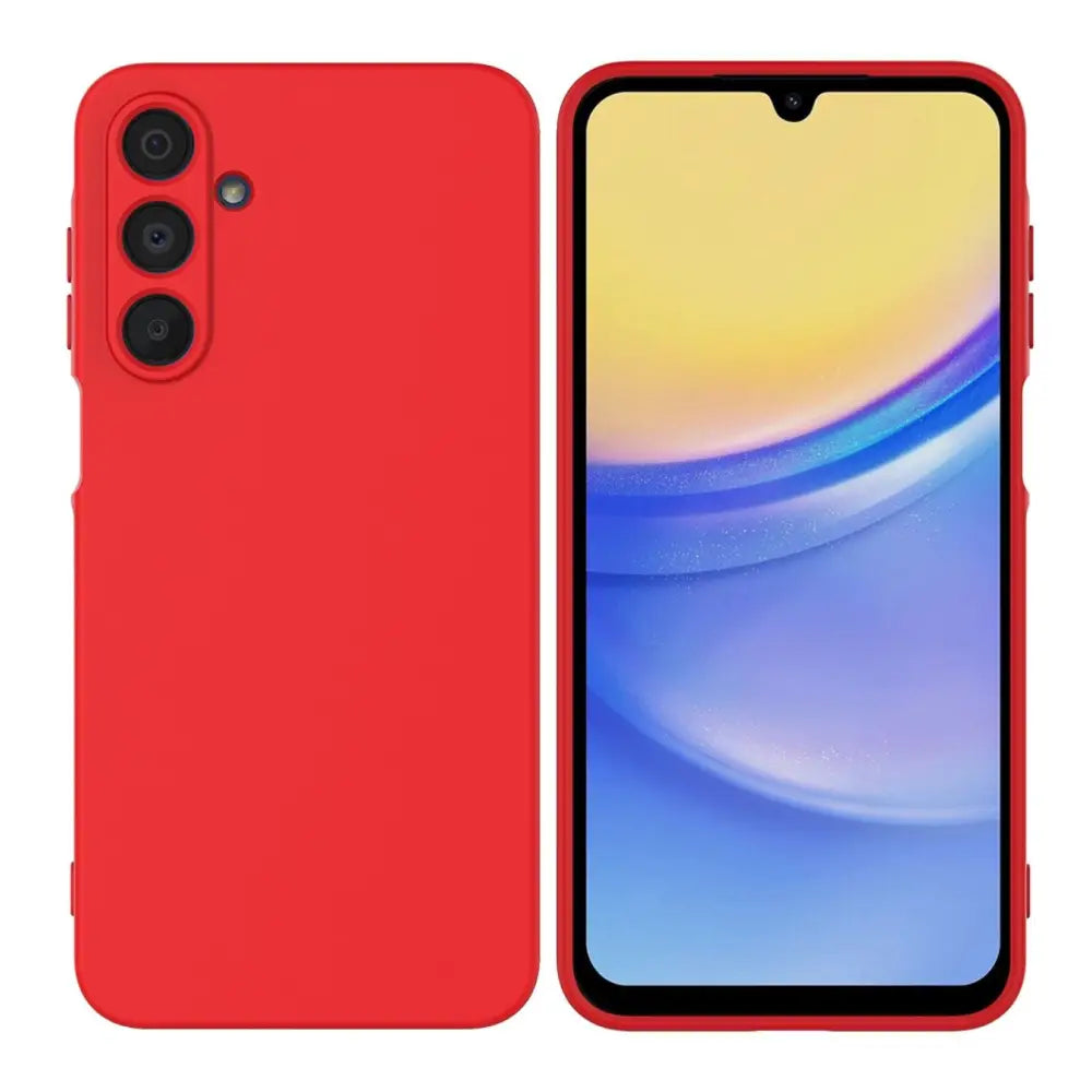 Samsung Galaxy A16 Silikonikuoret - Punainen