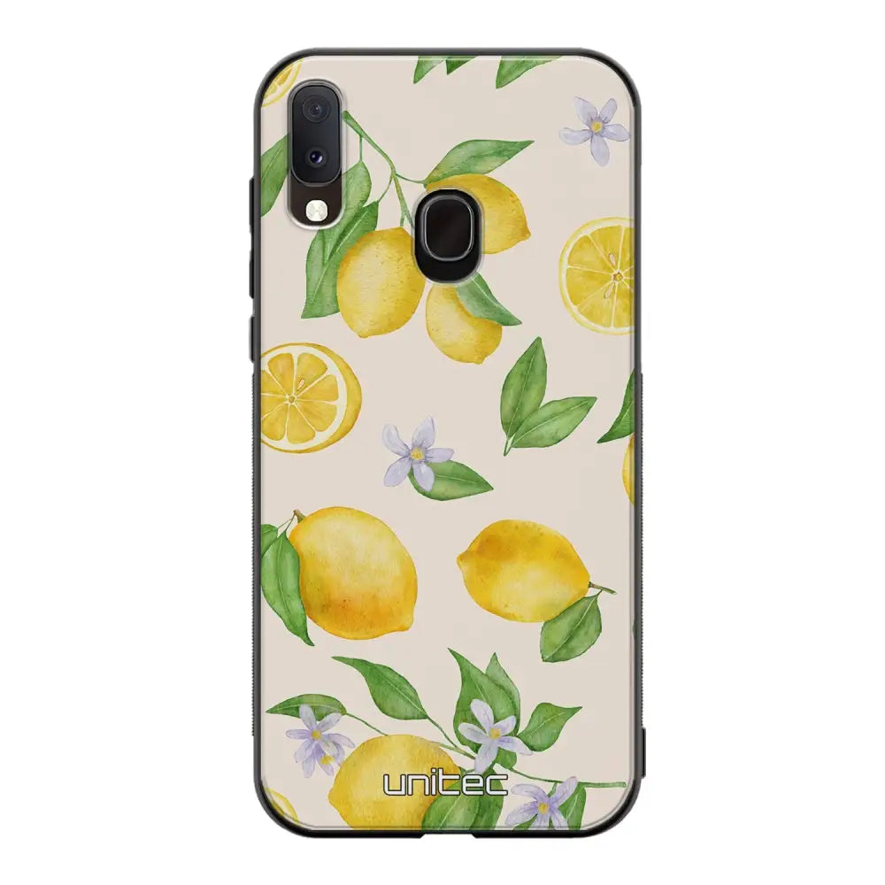 Samsung Galaxy A20e hedelmä suojakuoret - Lemon - Ei