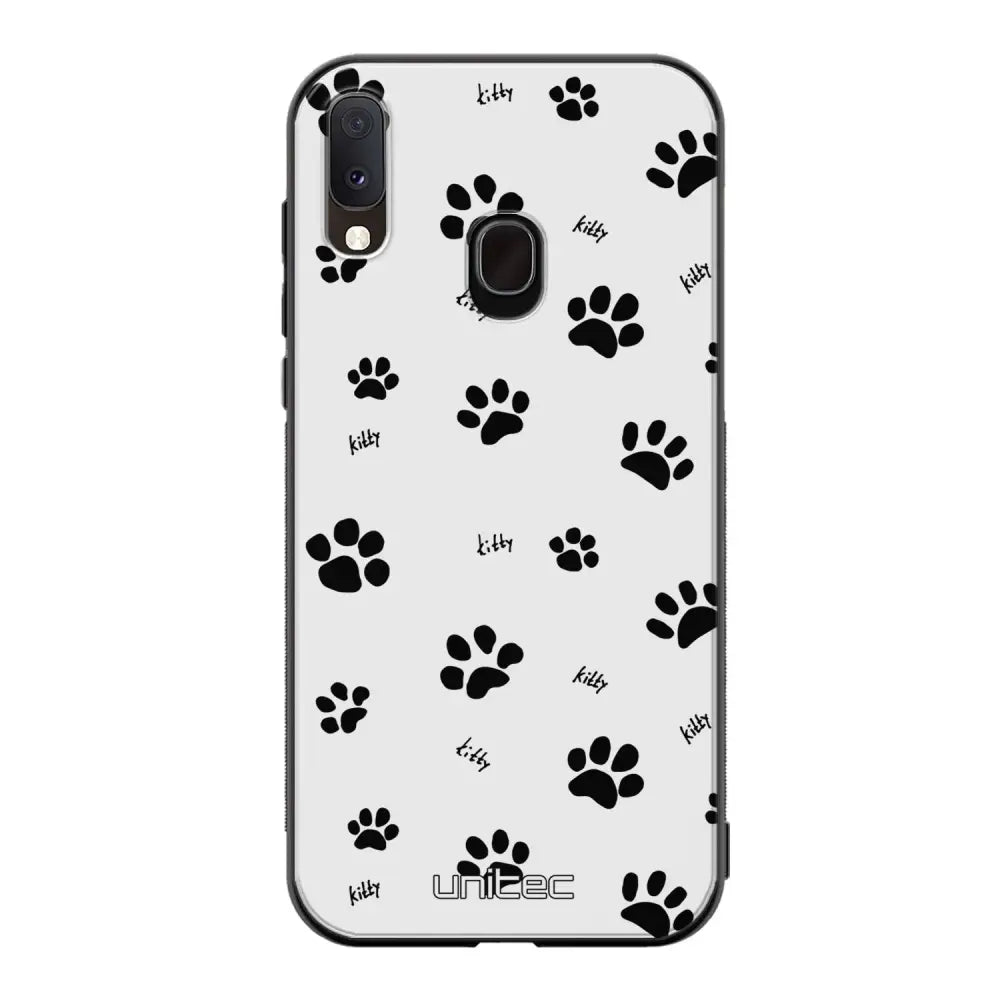 Samsung Galaxy A20e kissa suojakuoret - Cat Paws - Ei