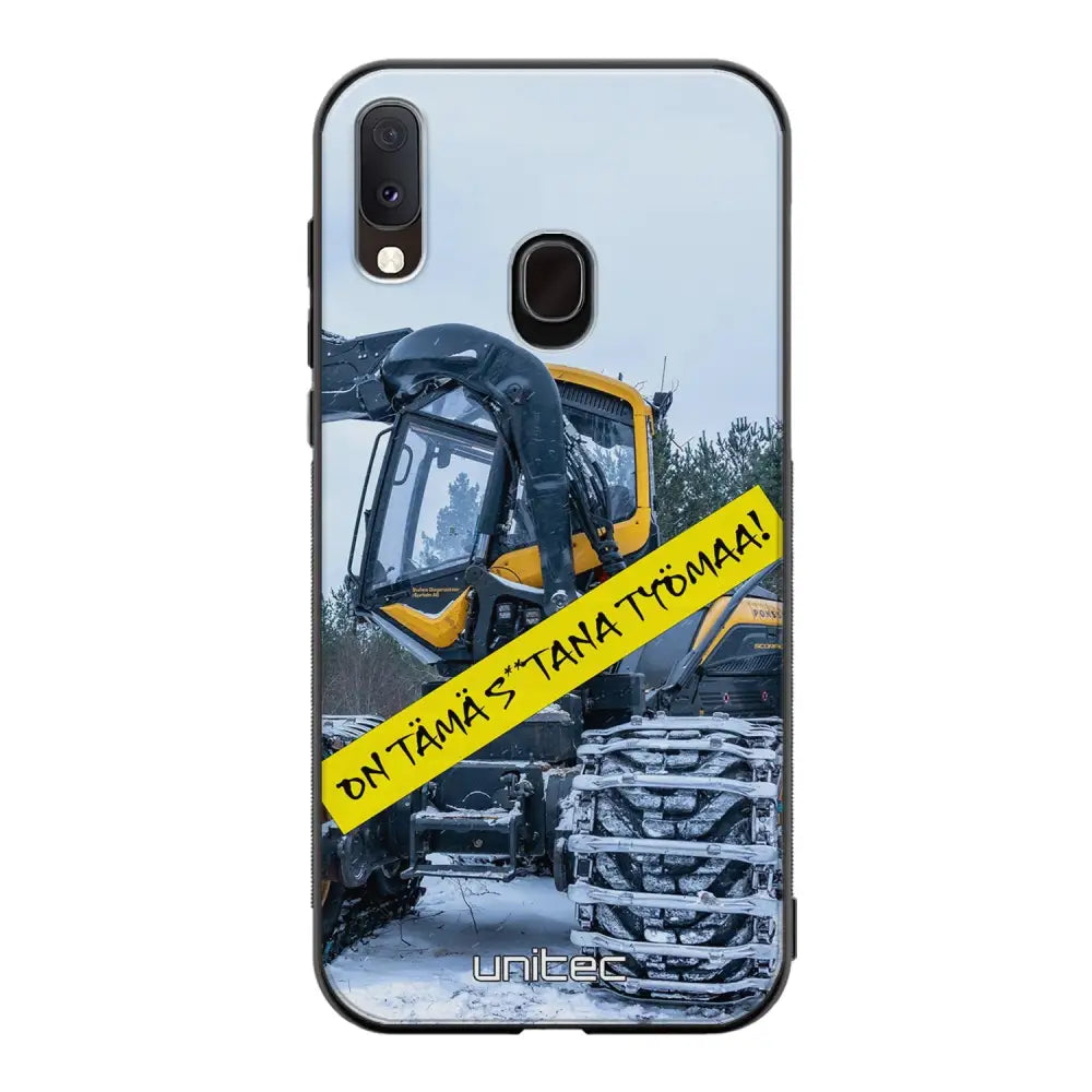 Samsung Galaxy A20e meemi suojakuoret - Työmaa - Ei