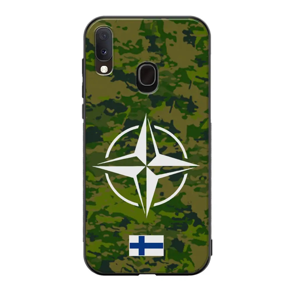 Samsung Galaxy A20e nato suojakuoret - Camo Suomi - Ei