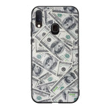 Samsung Galaxy A20e seteli suojakuoret - Dollarit - Ei