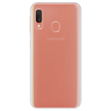 Samsung Galaxy A20e Silikonikuori - Läpinäkyvä