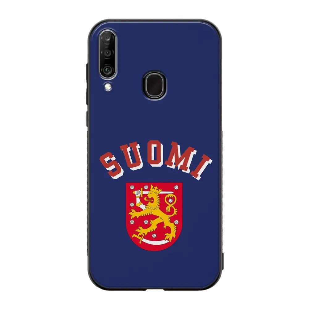 Samsung Galaxy A20s jääkiekko suojakuoret - Leijonat Suomi - Ei