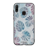 Samsung Galaxy A20s kukka suojakuoret - Monstera Texture - Ei
