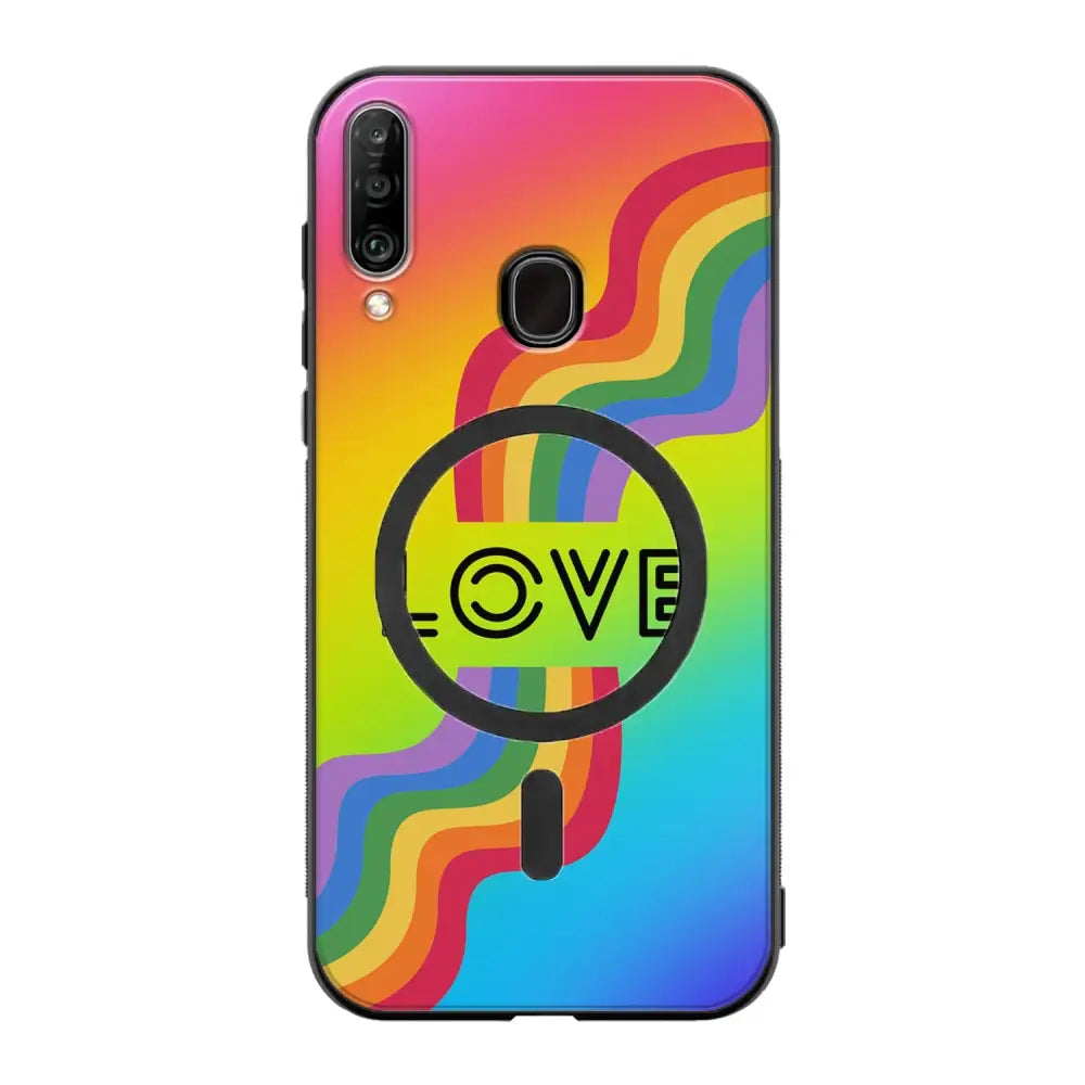 Samsung Galaxy A20s pride suojakuoret - Love