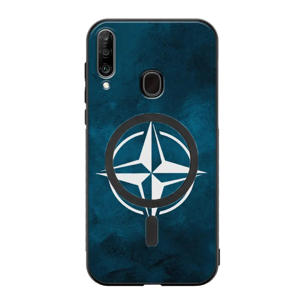 Samsung Galaxy A20s unicorn suojakuoret - Sininen - Noora Kämppi