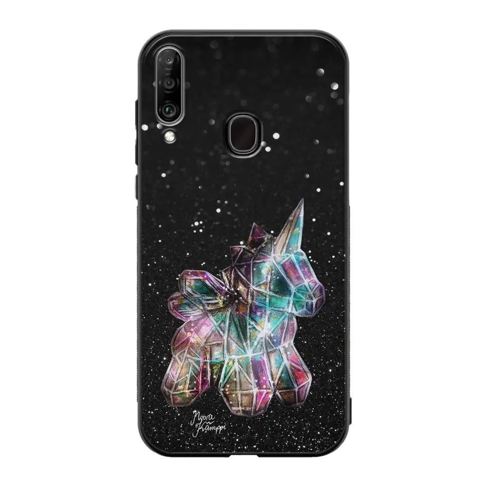 Samsung Galaxy A20s unicorn suojakuoret - Valkoinen - Noora Kämppi - Ei