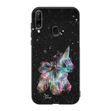 Samsung Galaxy A20s unicorn suojakuoret - Valkoinen - Noora Kämppi - Ei