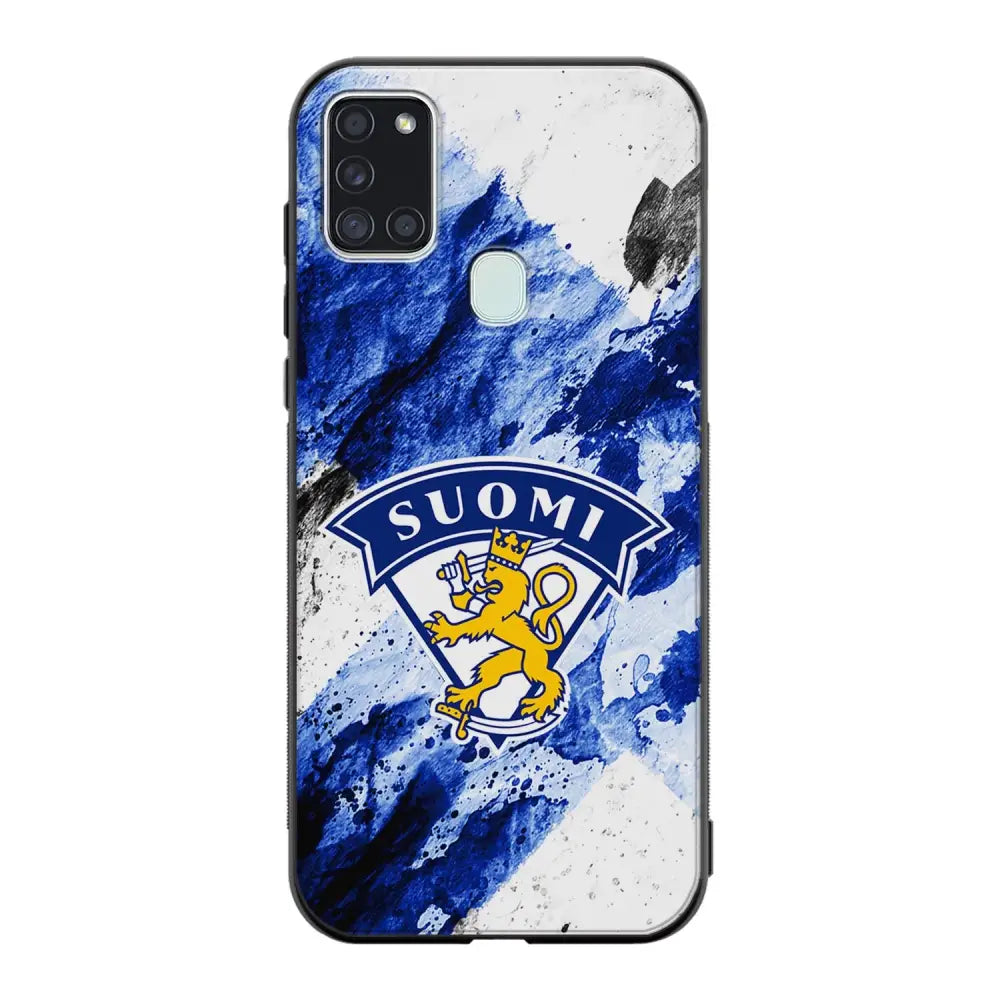 Samsung Galaxy A21s jääkiekko suojakuoret - Leijonat - Ei