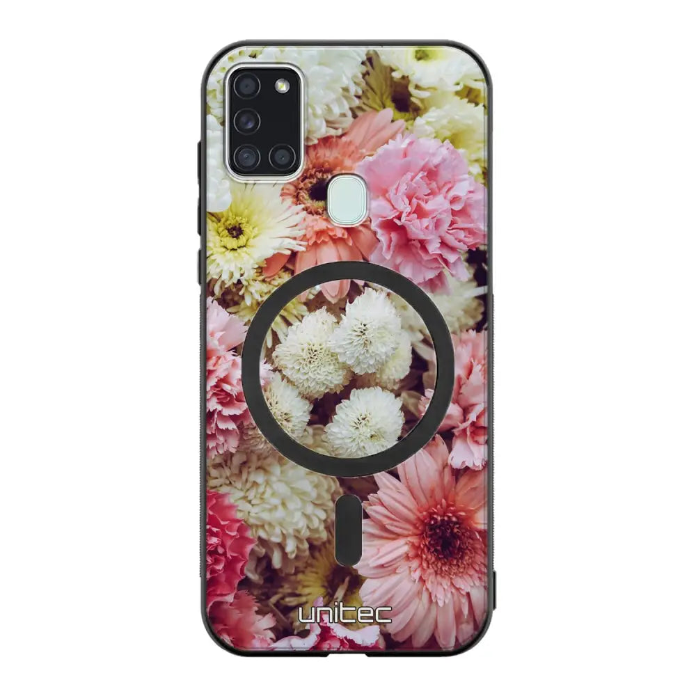 Samsung Galaxy A21s kukka suojakuoret - Kukka