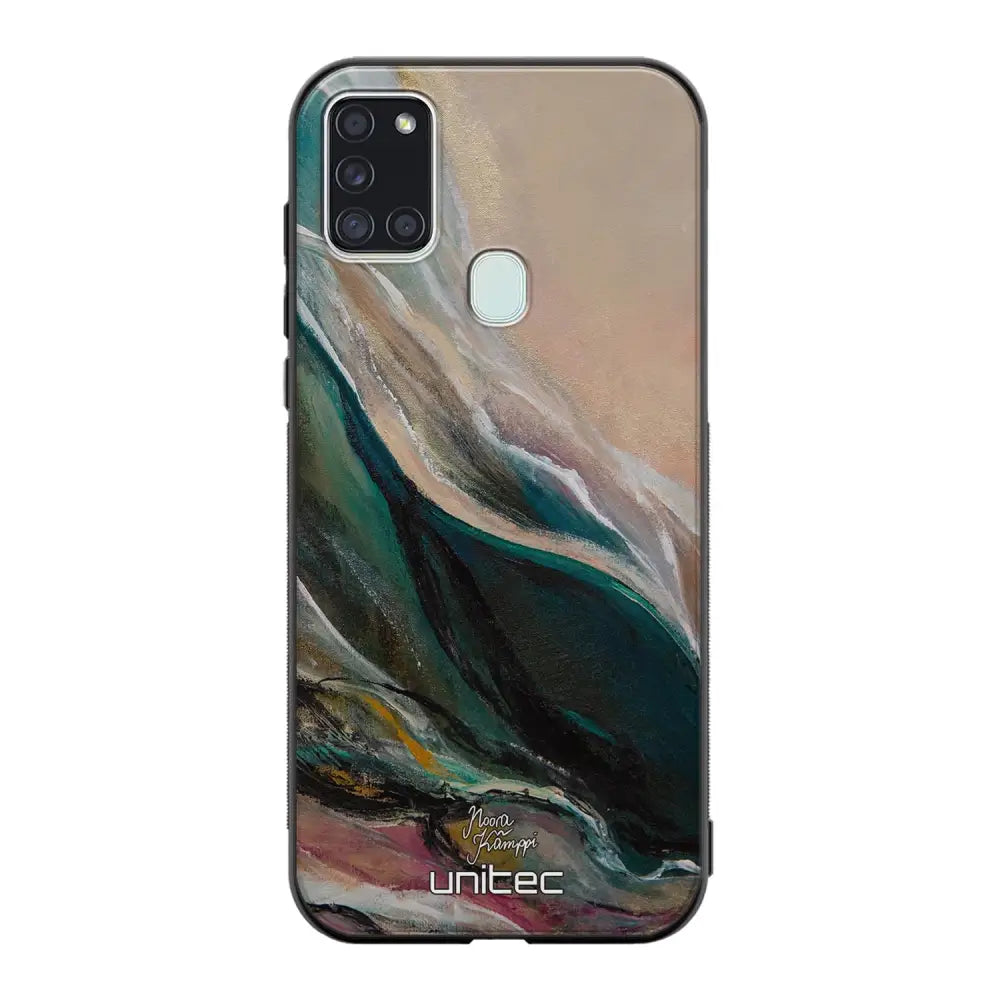 Samsung Galaxy A21s modern art suojakuoret - Nudge - Noora Kämppi - Ei