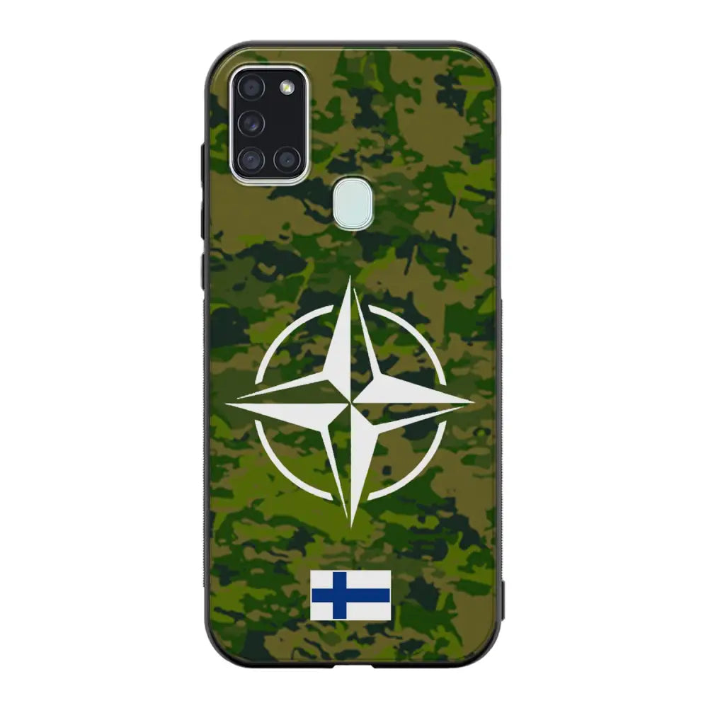 Samsung Galaxy A21s nato suojakuoret - Camo Suomi - Ei