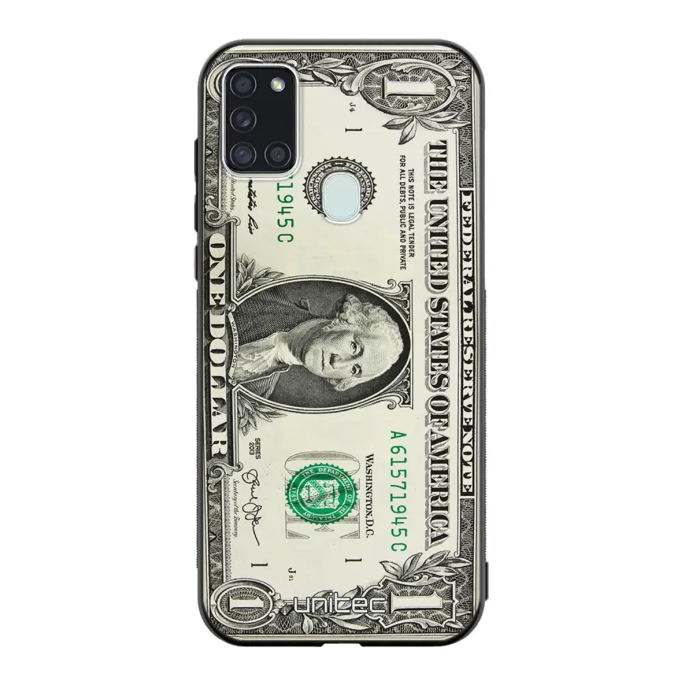 Samsung Galaxy A21s seteli suojakuoret - Dollar - Ei