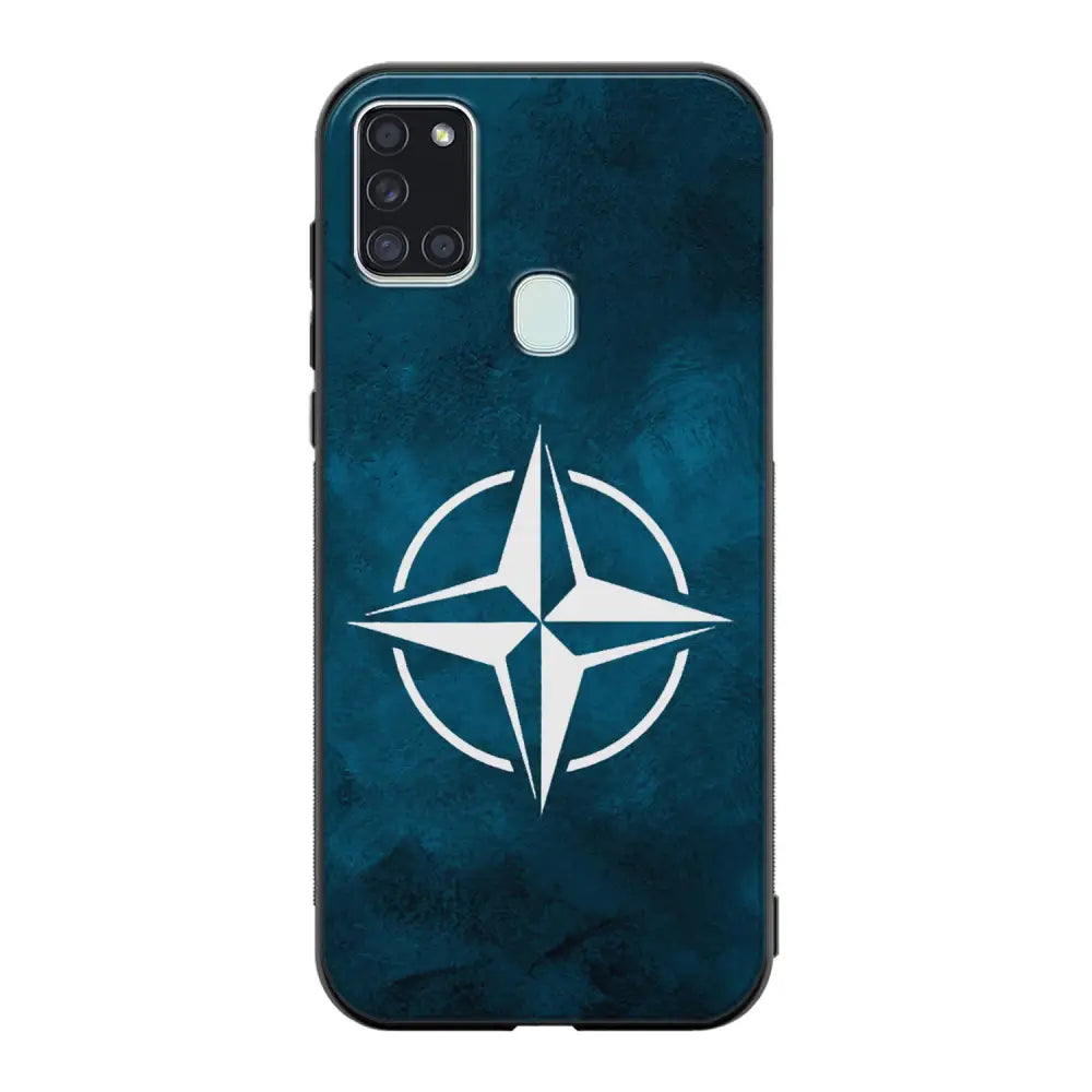 Samsung Galaxy A21s unicorn suojakuoret - Sininen - Noora Kämppi