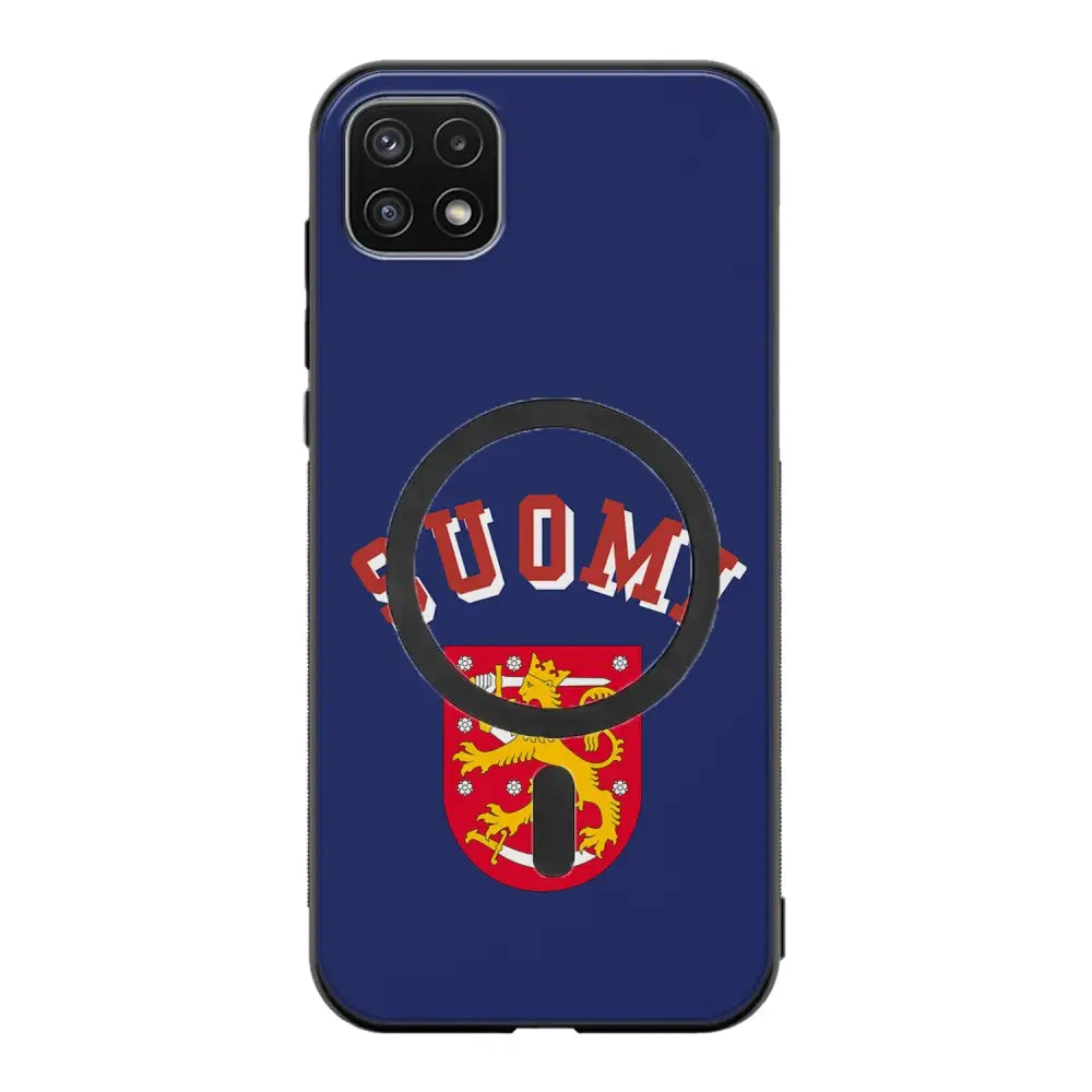 Samsung Galaxy A22 jääkiekko suojakuoret - Leijonat Suomi